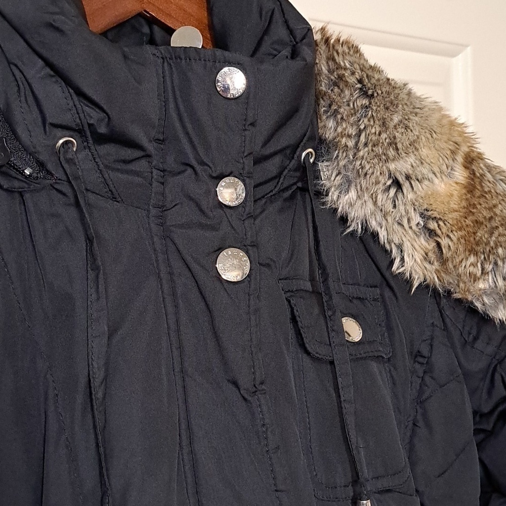 Laundry By Design Women's Winter Coat Faux Fur Size Small - Picture 4 of 14